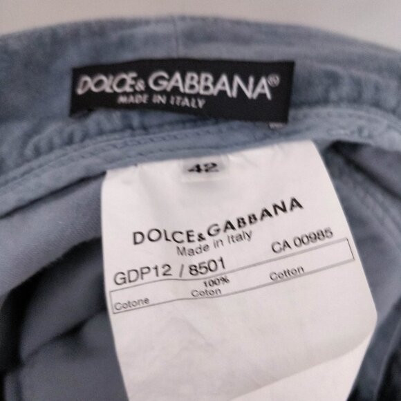 Dolce & Gabbana Runway 2003 Velvet Bondage Pants - Picture 9 of 9